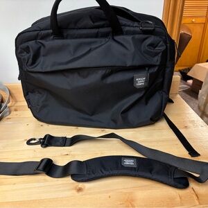 Herschel Black Duffle Bag / Backpack